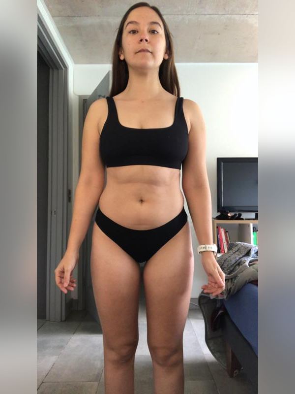 Tamara, antes (frente)